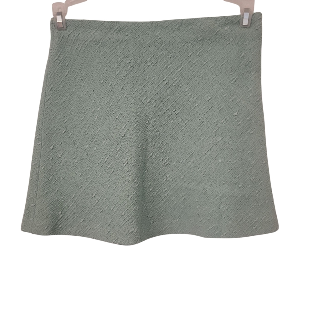 Zara Knit Mini Skirt Green sz S